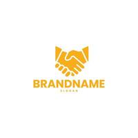 Logo design teplete that symbolizes trust, quality, and reliability vector