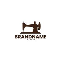 Logo Design Template for a Hand Embroidery Business vector