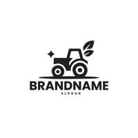Tractor logo design vector