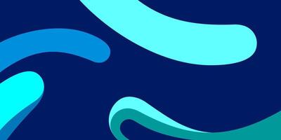 a blue fluid abstract background with waves vector