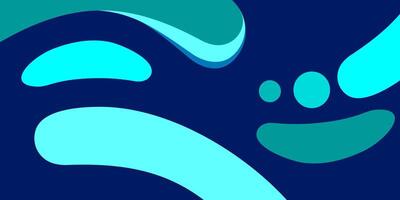 a blue fluid abstract background with a wave pattern vector