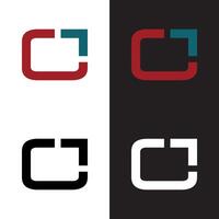a set of three different logos for a company vector