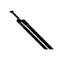 sword icon in black color vector