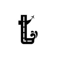 a black and white logo for a company called t and plane on it vector