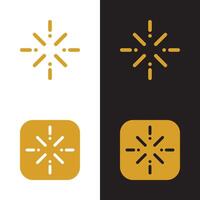 four different icons for the app store vector