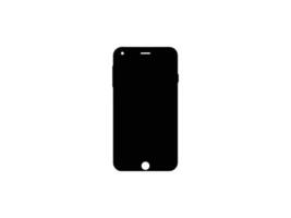 Smartphone icon. Mobile phone icon isolated on white background. illustration vector