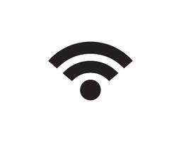 wifi icon design symbol of wireless internet connection and signal symbol vector