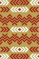 Abstract ikat geometric seamless pattern. Abstract ikat geometric pattern style. ikat geometric design for background, wallpaper, textile illustration, fabric, clothing, embroidery, print vector