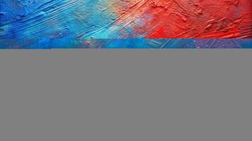Red and blue abstract multicoloured painted background Medium Shot, modern, pattern, brush strokes,abstract, vibrant, artistic, expression, design, colors, blue, red, multicoloured, bold photo