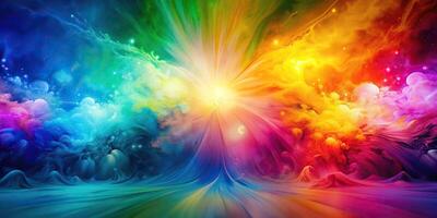 Abstract color background with a high angle view emanating an abstract smell to the air, abstract, color, view, background, high angle photo