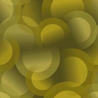 Abstract gold background seamless circular pattern vector