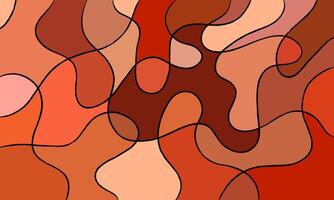 Abstract colorful wave pattern background vector