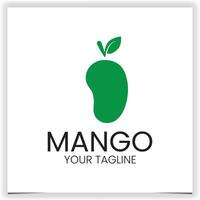 mango logo design template vector