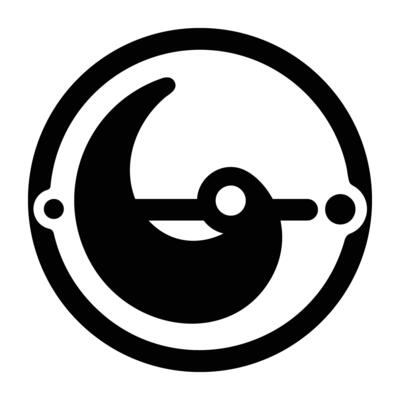 Solid icon of transmutation circle