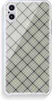 Smartphone cover design mockup. Template geometric pattern for mobile phone back part. Flat design. vector