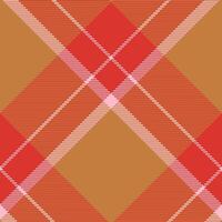 Plaid pattern . Check fabric texture. Seamless textile design for clothes, paper print. vector