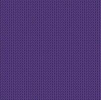 Knit texture purple color. seamless pattern fabric. Knitting background flat design. vector