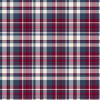Plaid seamless pattern. background of textile ornament. Flat fabric design. vector