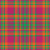 Tartan plaid pattern seamless. Print fabric texture. Check background. vector