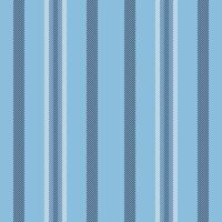 Infinity fabric texture vertical, sparse lines textile seamless. Pastel stripe pattern background in cyan and blue colors. vector