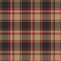 Plaid seamless pattern. background of textile ornament. Flat fabric design. vector