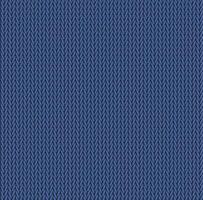 Knit texture blue color. seamless pattern fabric. Knitting background flat design. vector