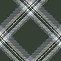 Plaid pattern . Check fabric texture. Seamless textile design for clothes, paper print. vector