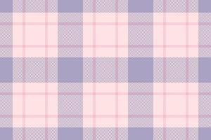 Plaid background, check seamless pattern in pink. fabric texture for textile print, wrapping paper, gift card or wallpaper. vector