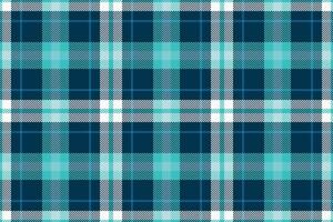 Plaid background, check seamless pattern in blue. fabric texture for textile print, wrapping paper, gift card or wallpaper. vector