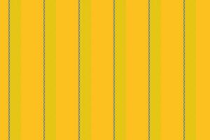 Individuality vertical seamless lines, contour texture background fabric. Dye textile stripe pattern in amber and yellow colors. vector