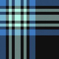 Plaid check pattern. Seamless fabric texture. Tartan textile print. vector