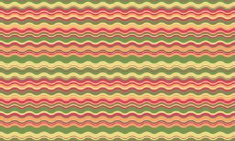 Abstract background with wavy stripes in vibrant colors, creating a rippled, liquid effect. Smooth curves and textured lines add elegance, vitality, and creativity. Ideal for wallpaper or textile. vector