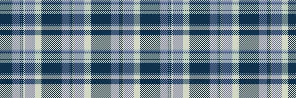 Hippie seamless tartan fabric, menswear check plaid. November textile texture pattern background in cyan and blue colors. vector