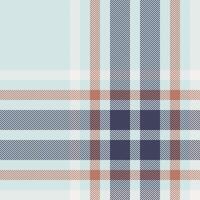 Plaid check pattern. Seamless fabric texture. Tartan textile print. vector