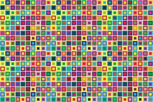 Modern pattern seamless squares abstract colored vector