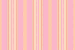 Structure textile vertical, durable fabric background seamless. Single pattern texture lines stripe in pink and red colors. vector