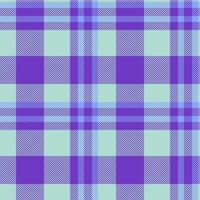 Difficult check texture background, structure tartan fabric pattern. Striped plaid seamless textile in violet and light colors. vector