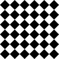 Check pattern - square - black and white square tiles, seamless repeatable pattern texture background vector