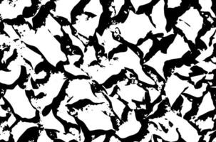 a black and white pattern with many different shapes vector
