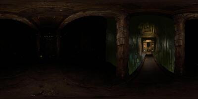A dark tunnel with a light at the end video