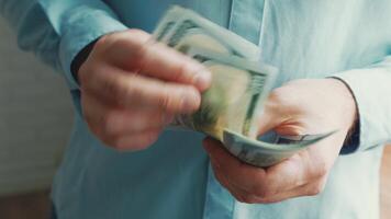 Counting cash at home. A step-by-step guide to handling money safely in 2023 video