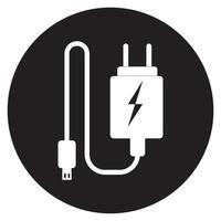 phone charger design template vector