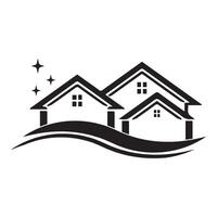 environmentally friendly house illustration design vector