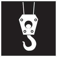 crane icon illustration simple design vector