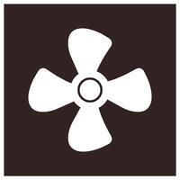 propeller icon illustration symbol design vector