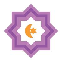 The symbol of the islamic month of ramadan vector