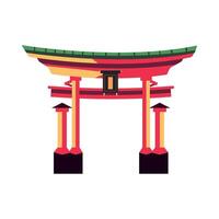Japanese tori gate, japanese tori gate, tori gate, tor vector