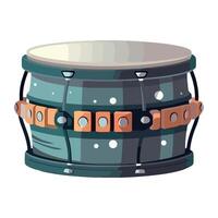 Drum drum illustration isolated on white background vector
