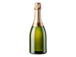 Toast with bubbly sparkling wine, isolated transparent png