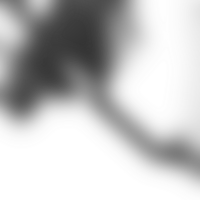 Smooth blending merges forms into a seamless transparent gradient png